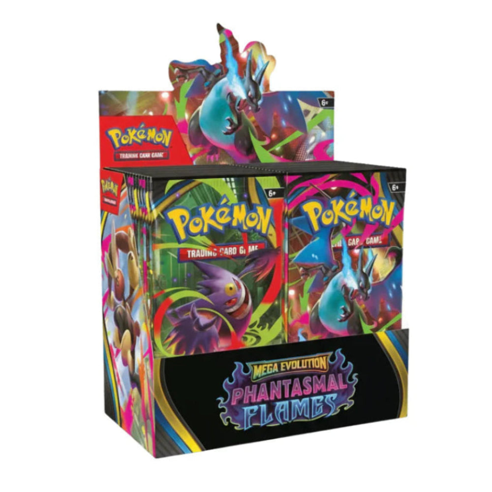Pokémon Mega Evolution Phantasmal Flames Booster Box