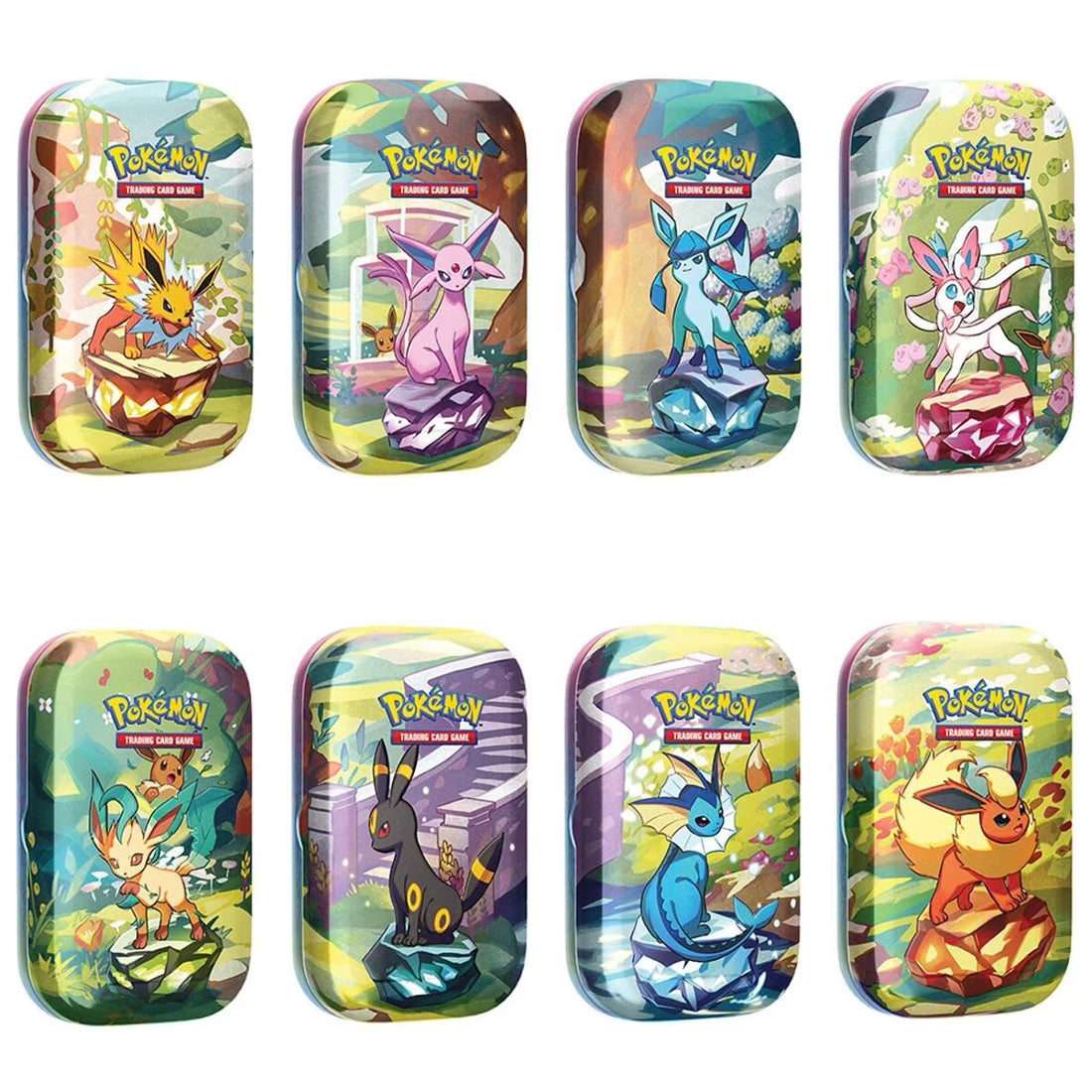 Pokémon Scarlet & Violet Prismatic Evolutions Mini Tin Assorted