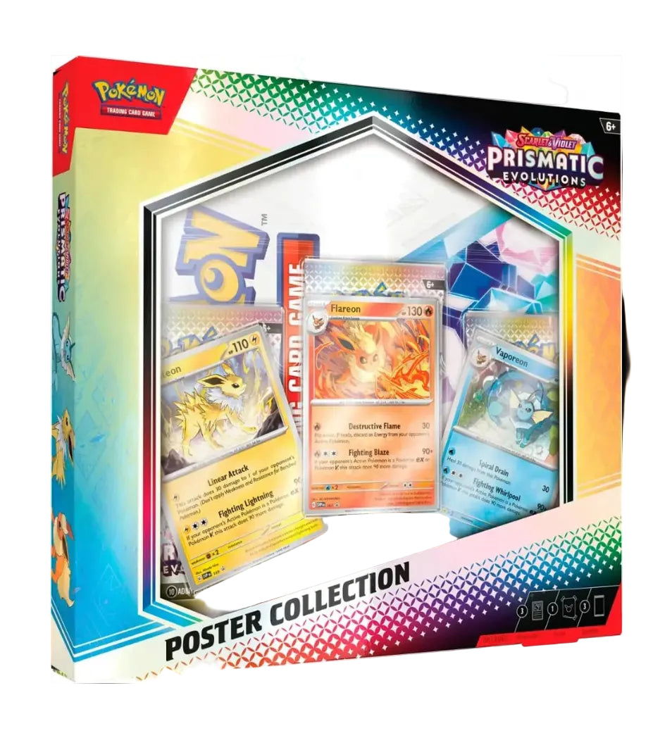 Pokémon Scarlet & Violet Prismatic Evolutions Poster Collection
