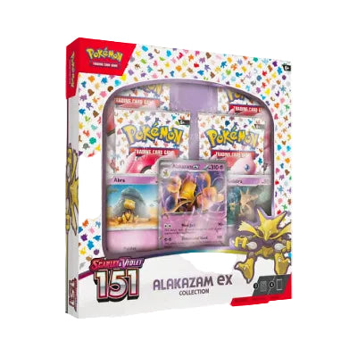 Pokémon Scarlet & Violet 151 Collection Alakazam Ex Box